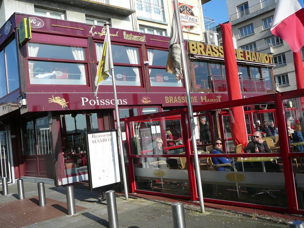 Logis Hotel Hamiot Boulogne-sur-Mer Luaran gambar